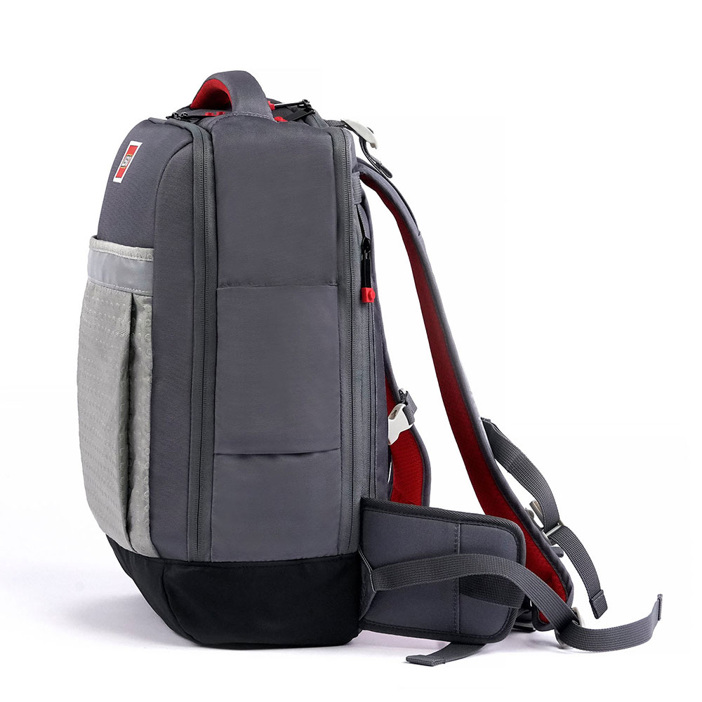 LEGO® Školski ranac za tinejdžere Thomsen Stone Grey 20221 - detalj