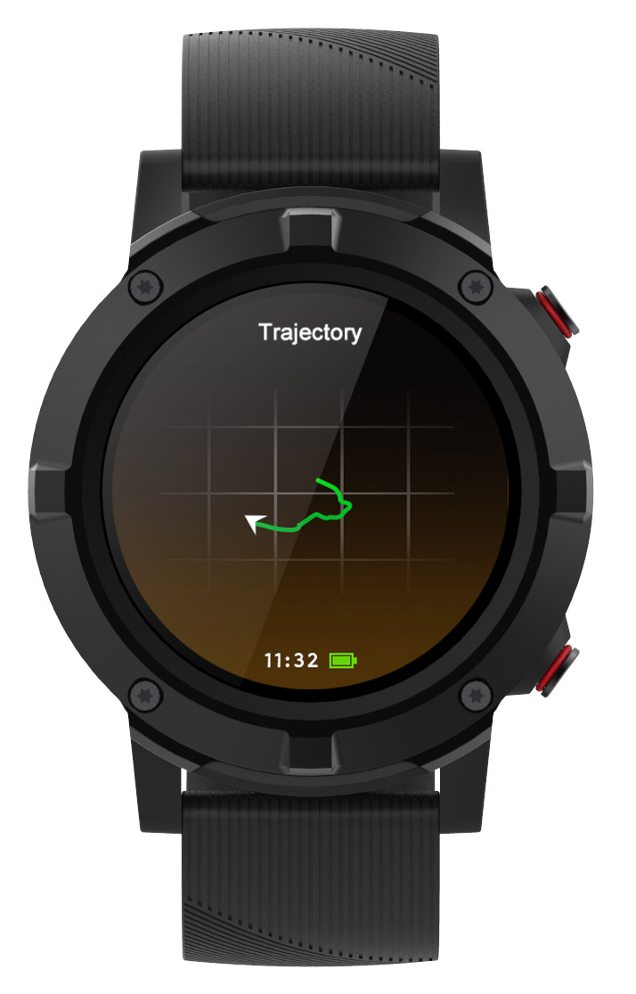 Bluetooth pametni sat sa GPS funkcijom Denver SW-660 crni - detalj