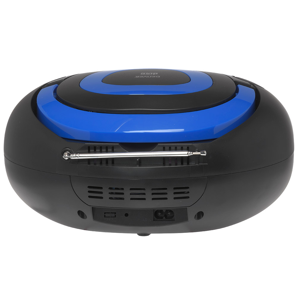 Bluetooth CD boombox FM radio Denver TCL-212BT plavi - detalj