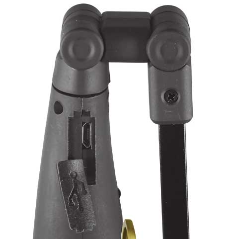 Prenosna serviserska LED lampa sa punjivom baterijom i magnetnim držačem PL3418D - detalj