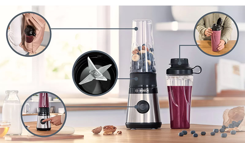 Mini blender Bosch VitaPower MMB2111M - detalj