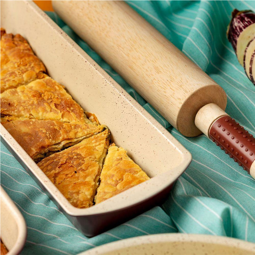 Pravougaoni keramički pekač 33x14 cm Nava NV10-103-057 - detalj