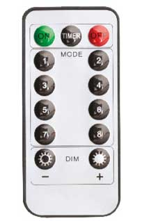 Dekorativne novogodišnje lampice 200 toplo belih LED dioda USB Napajanje MLF200/WW - detalj