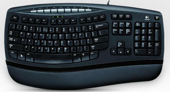 Logitech Multimedijalna Tastatura Wave 450 - detalj