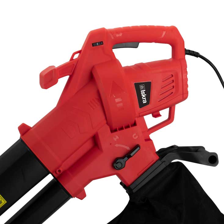 Električni duvač usisivač lišća sa funkcijom malčiranja 3000W Iskra LB-3000V - detalj