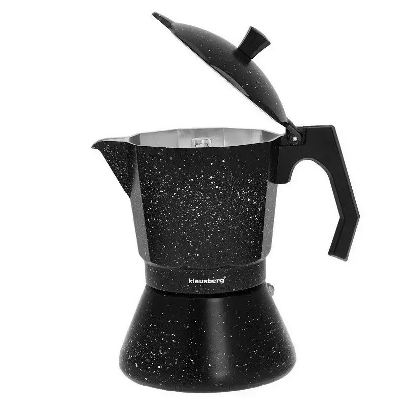 Indukcioni aparat za 9 šoljica espresso kafe Klausberg Moka Express KB7160 - detalj