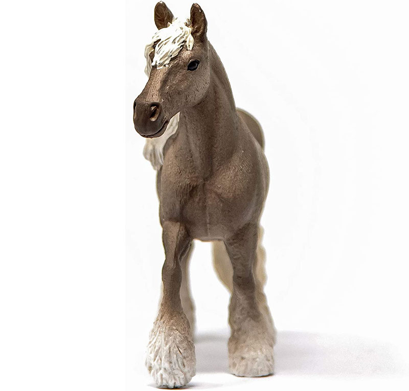 Schleich figure Domaće životinje - Konji - Silver Dapple kobila 13914 - detalj