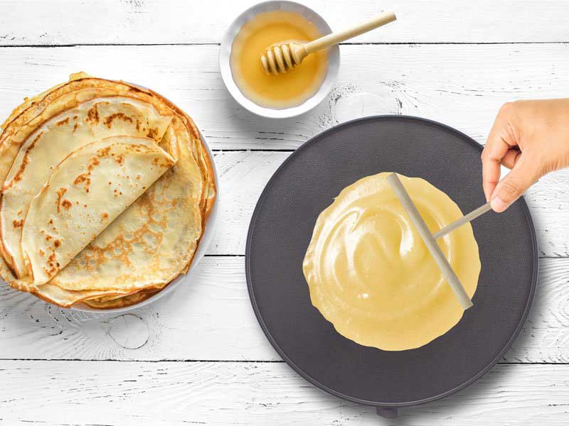 Aparat Za Palačinke Beper BT.700Y - detalj