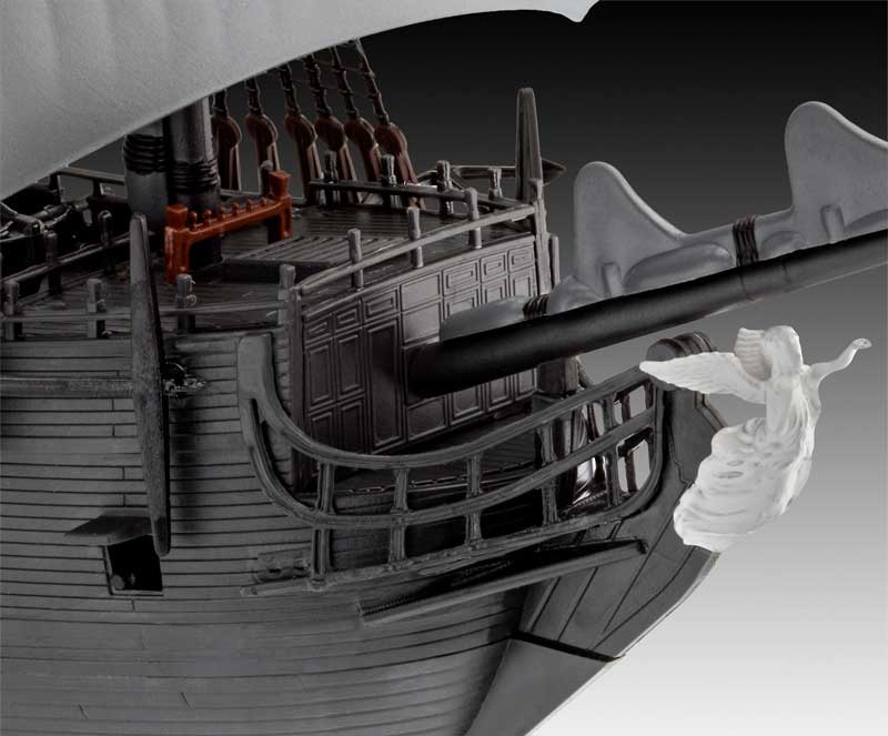 Revell Pirati sa Kariba Maketa piratskog broda Crni Biser 1:150 05499 - detalj