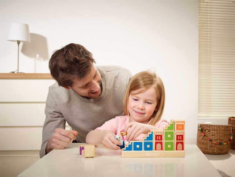 Logička igra savladavanja izazova Camelot Jr. Smart Games - detalj