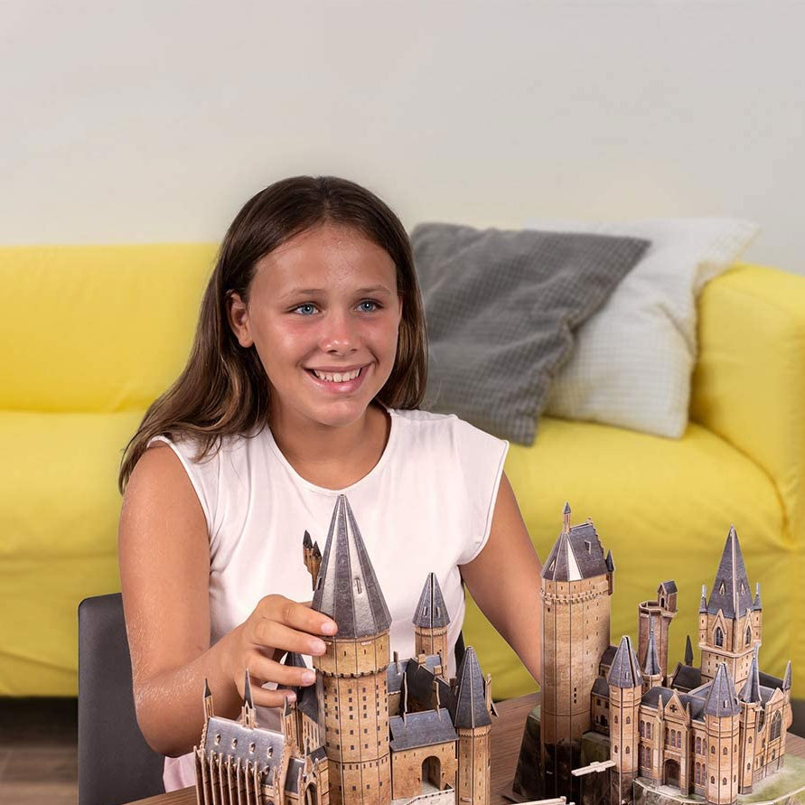 CubicFun 3D Puzzle Hari Poter Hogvorts Škola DS1013h - detalj