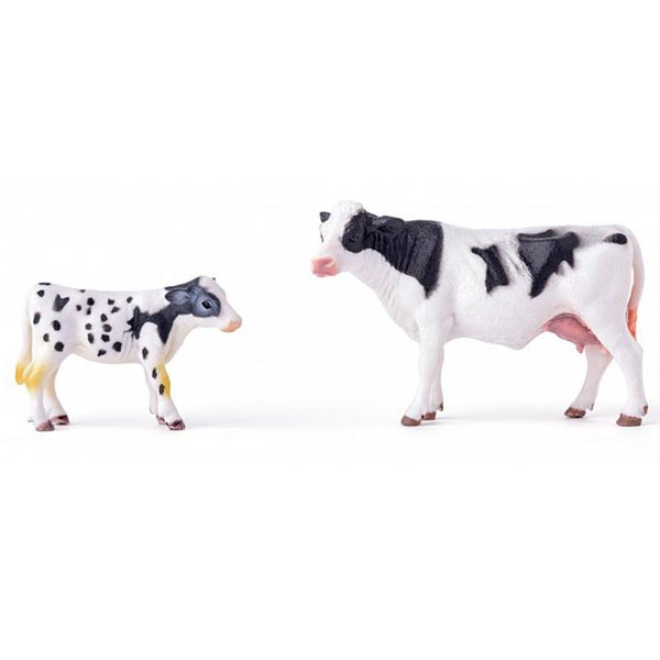 WOODY Velika drvena farma sa ljudima, životinjama i opremom 90261 - detalj