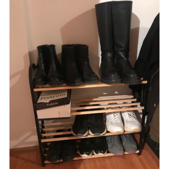 Polica za obuću - cipelarnik Sinbo 6710 - detalj