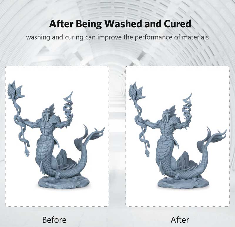 Aparat za pranje modela odštampanih na 3D štampaču Elegoo Mercury XS Bundle - detalj