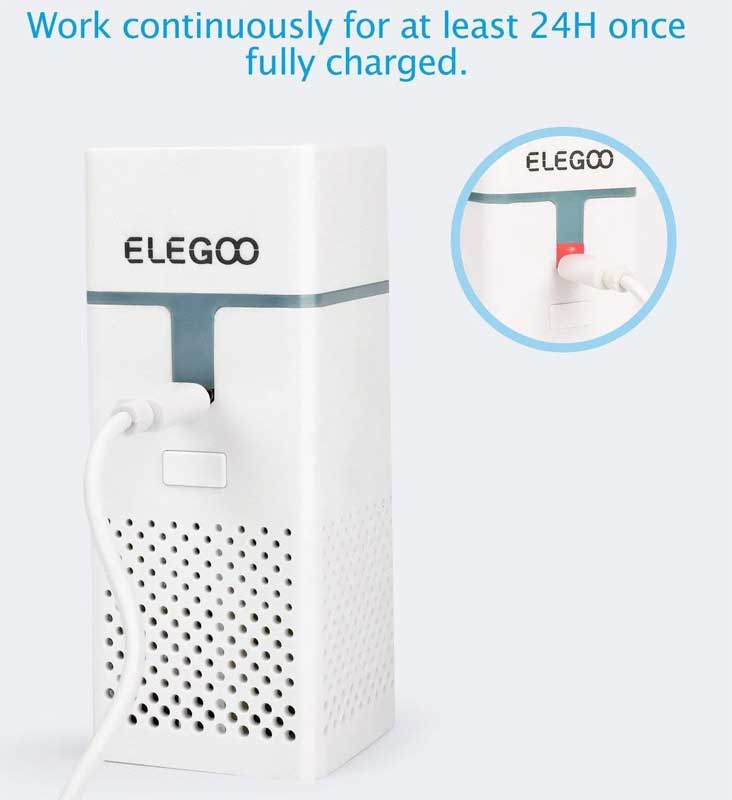 Prečistač vazduha pri radu sa 3D štampačem Elegoo Mini Air Purifier - detalj