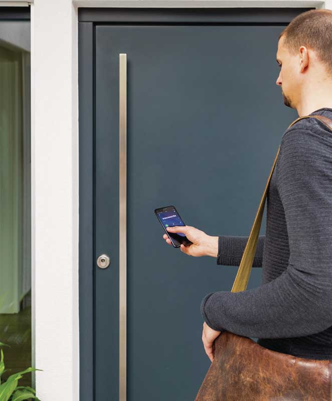 Smart uređaj za zaključavanje vrata HomeTec Pro CFA3100S - detalj