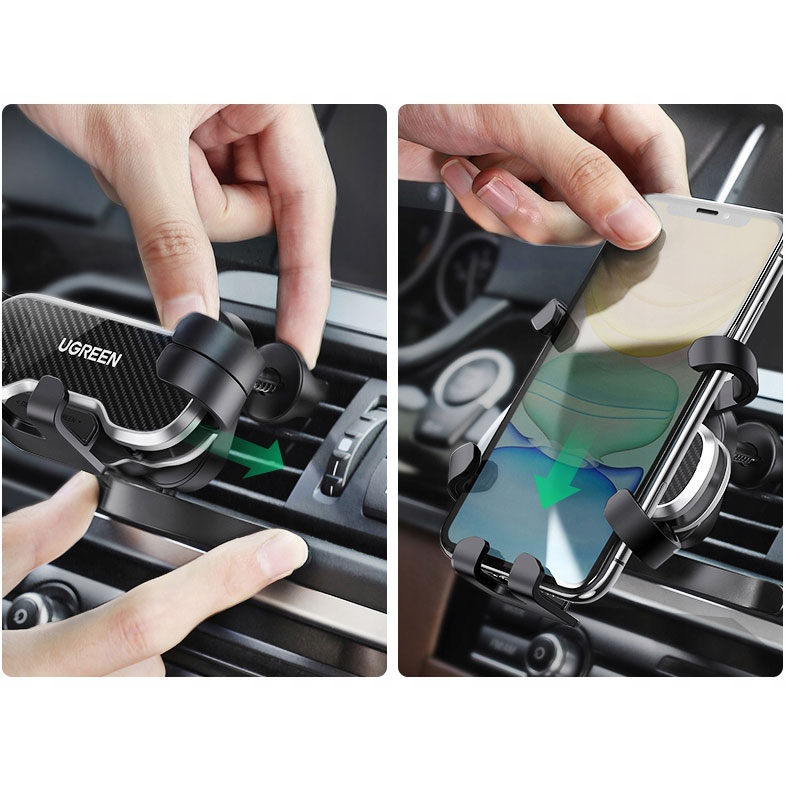 Držač mobilnog telefona za ventilacioni otvor auta Ugreen LP228 - detalj