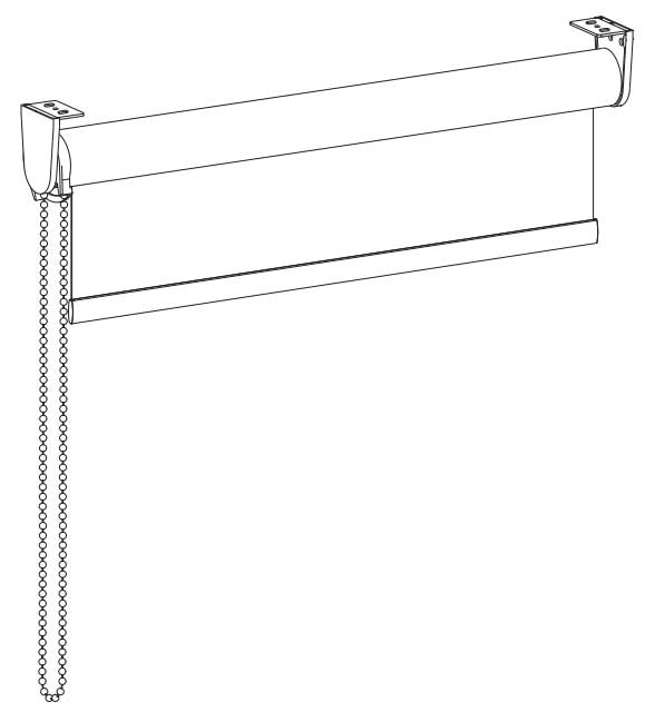 Unutrašnja roletna za zamračivanje Baul SB 180x170 - detalj