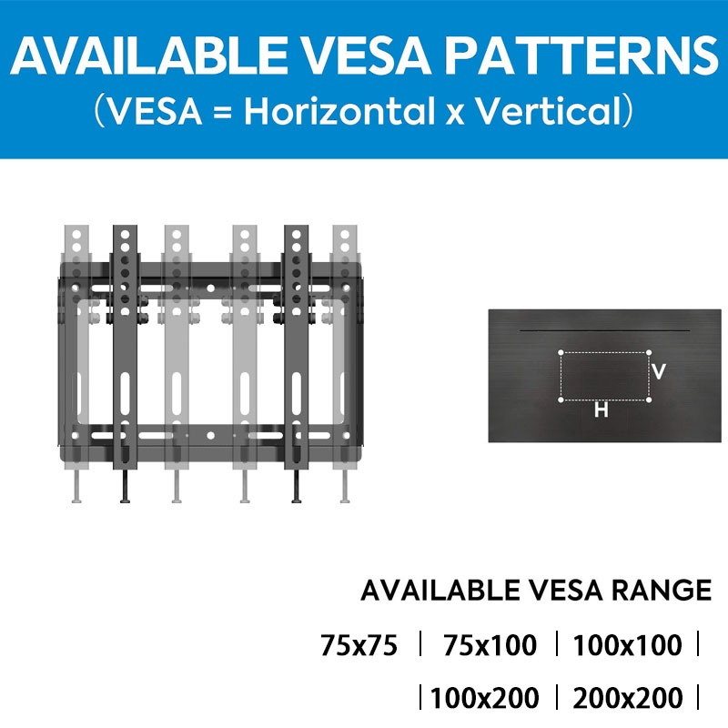 Nosač za tv 17-43 in sa podesivim nagibom Kettz TVN-250T - detalj