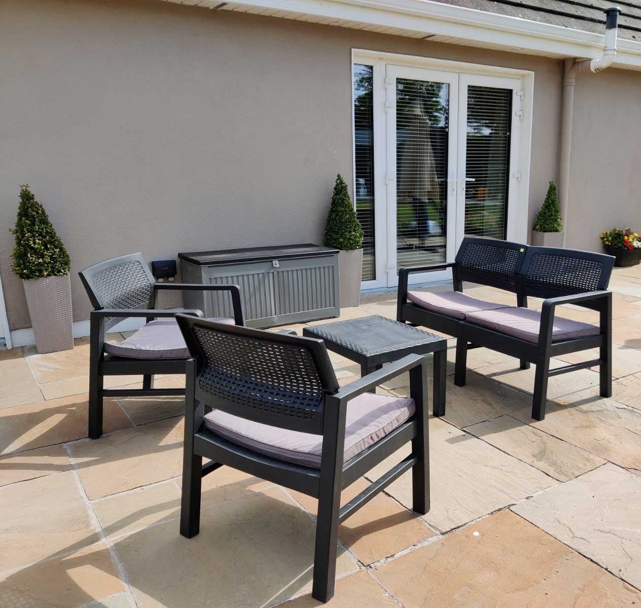 Baštenska Garnitura Sa Jastucima Za Sedenje Kilimanjaro - detalj