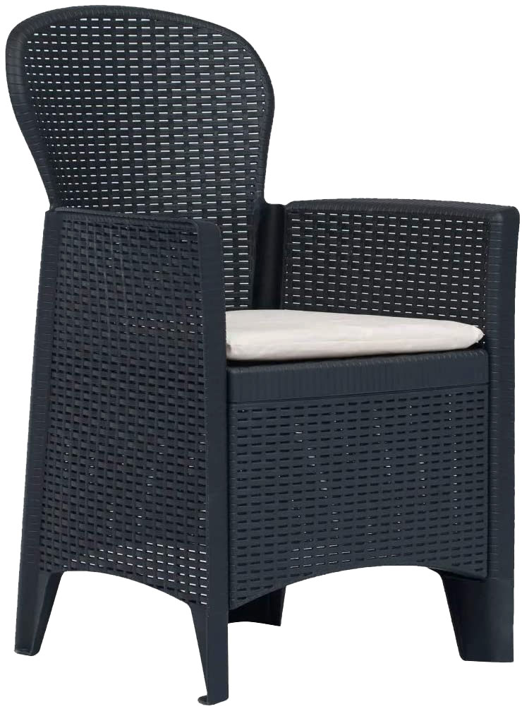 IPAE Progarden Baštenska garnitura 4 fotelje sa jastucima i dupli sto Akita Lounge - detalj