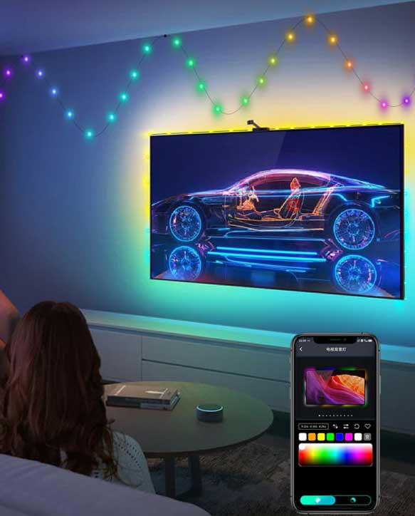 Programabilni Smart LED niz 5m Multicolor LTM5050/10RGB-RC/5 - detalj