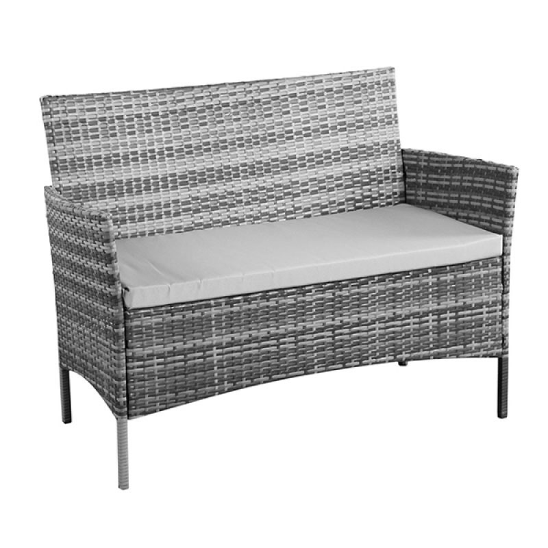 Ratan baštenska garnitura Freistil 2 fotelje dvosed i sto - detalj