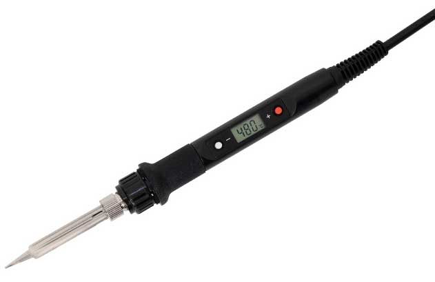 Štapna lemilica sa podesivom temperaturom i digitalnim displejem 80W - detalj