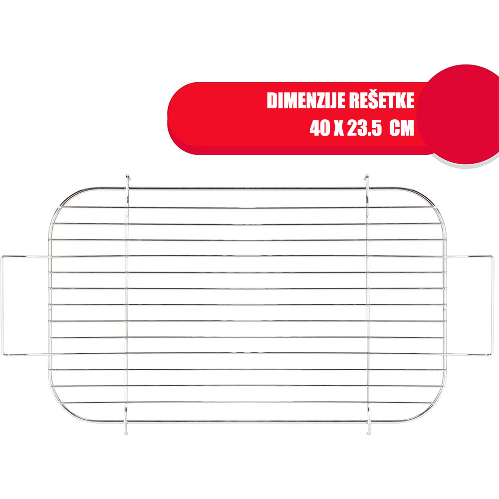 Električni roštilj sa policama i nogarima Ardes ARBBQ02 - detalj