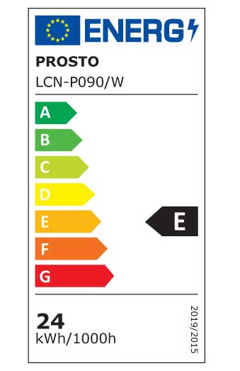 LED lampa sa prekidačem 90cm 24W IP40 - detalj