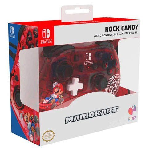Nintendo Switch žičani kontroler PDP Rock Candy Mini Mario Kart - detalj