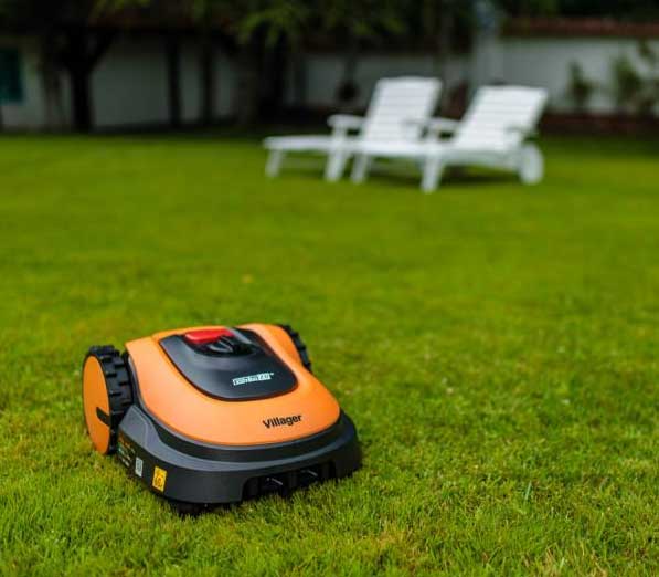Villager Black Edition Robot kosačica za travu Villybot 2.0 - detalj