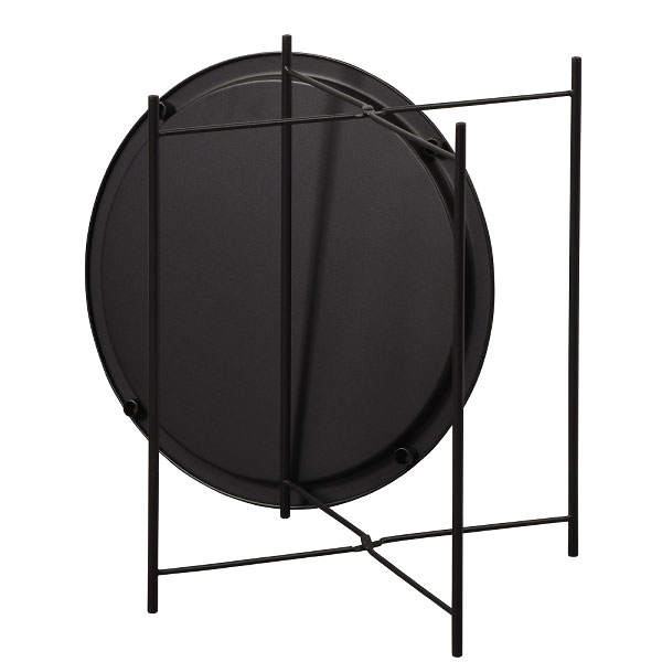 Kesper sklopivi klub stočić 40 cm crni - detalj