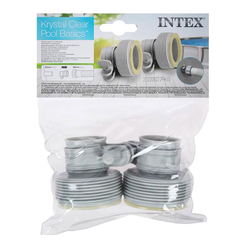 Intex 29061 adapteri reduciri za priključak creva pumpe za bazen - detalj