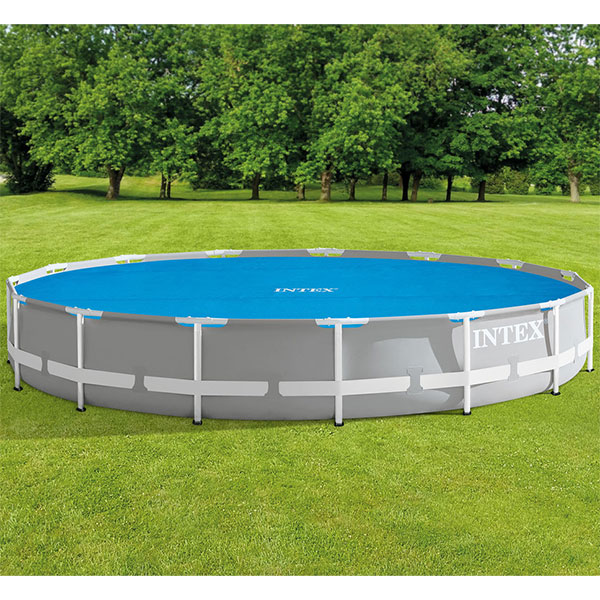 Intex 28012 solarna pokrivka za nadzemne okrugle bazene prečnika 366 cm - detalj