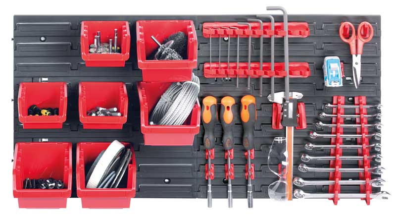 Set klasera sa zidnim nosačem Kistenberg KOR4-S411 - detalj