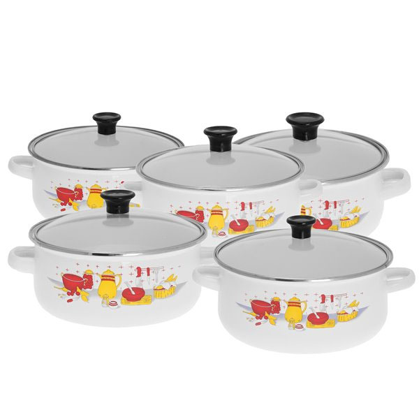 Klausberg komplet šerpi sa poklopcima KB-7169 - detalj