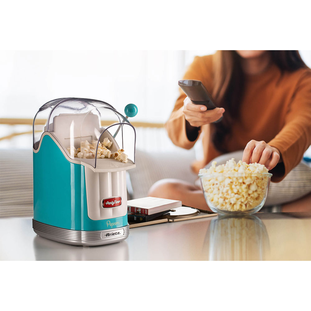 Aparat za kokice sa dozerom Ariete Party Time 2958 plavi - detalj