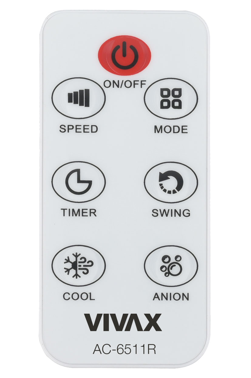 Vivax ventilator sa vodenim rashlađivačem AC-6511R - detalj