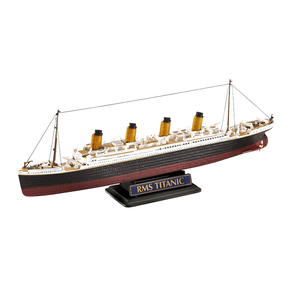 Revell poklon set 2 makete sa kompletom boja R.M.S. Titanic - detalj