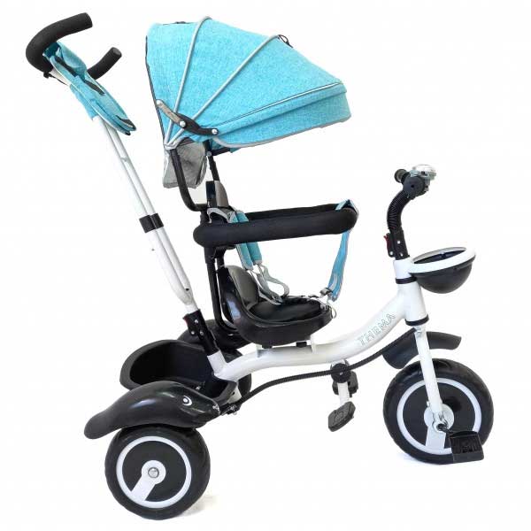 Dečiji tricikl Guralica Sa tendom TS-62 Mint - detalj