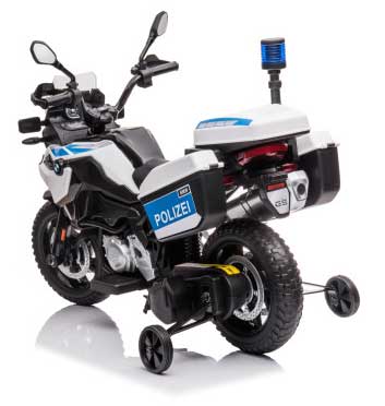 Dečiji motor na akumulator F850 GS Police - detalj