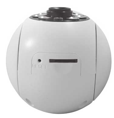 IP Wi-Fi kamera koja se postavlja na sijalično grlo E27 WFIP-5103 - detalj