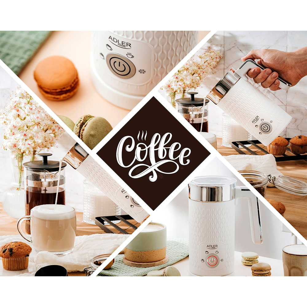 Aparat za pravljenje pene od mleka i mlečnih napitaka Adler AD 4494 - detalj