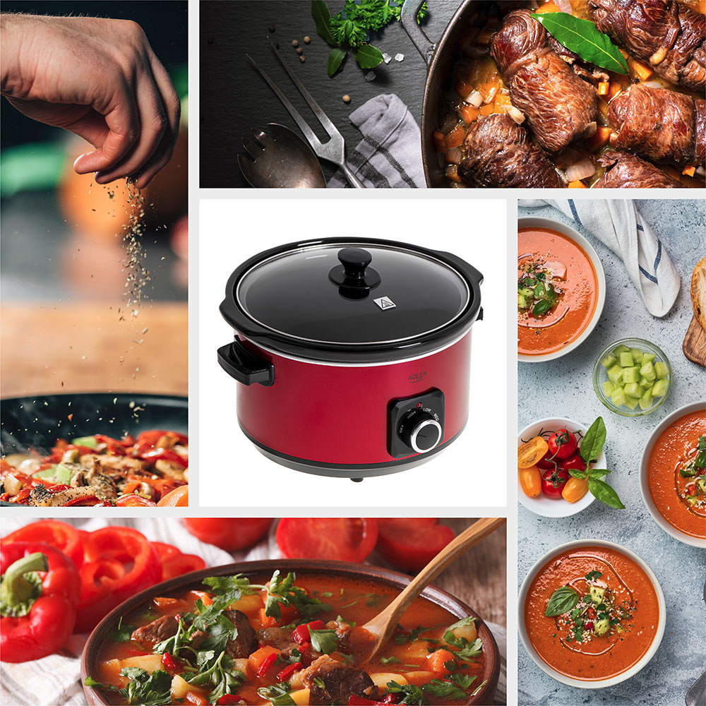 Krčko - aparat za sporo kuvanje Adler AD 6413r - detalj