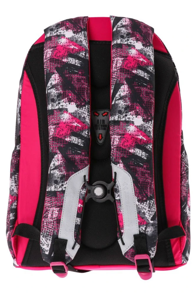 Ergonomski školski ranac Abstract pink - detalj