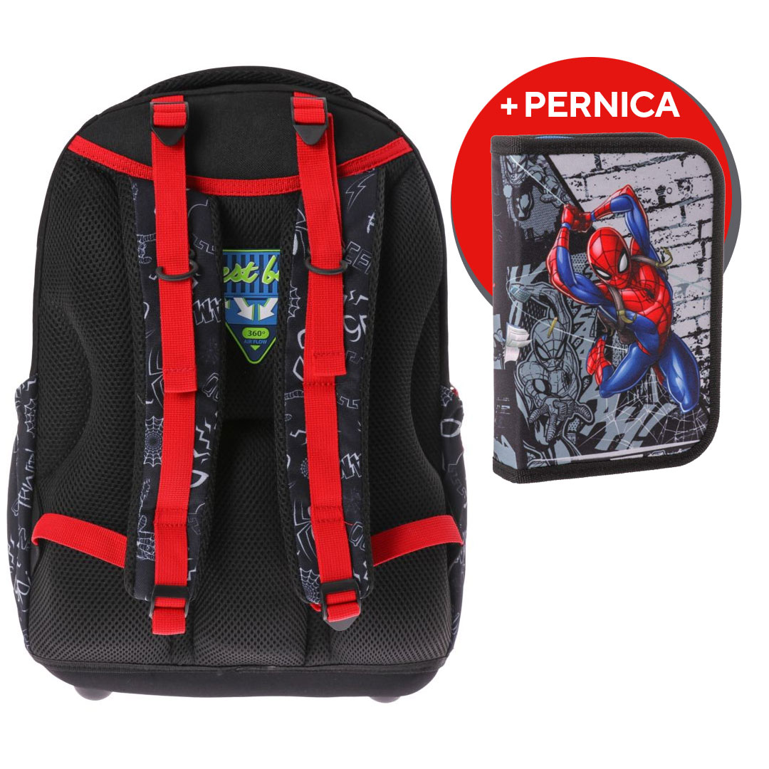 Anatomski ranac Spider-Man Webbed Wonder sa punom pernicom - detalj