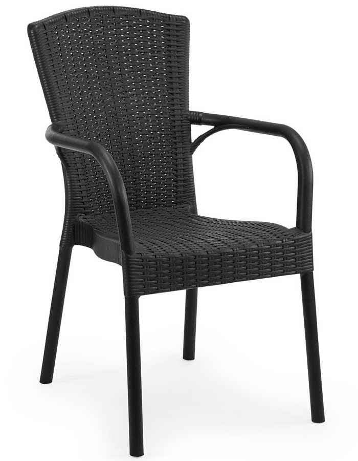 Tilia Garnitura za baštu ili terasu Royal + Osaka 90 Black - detalj