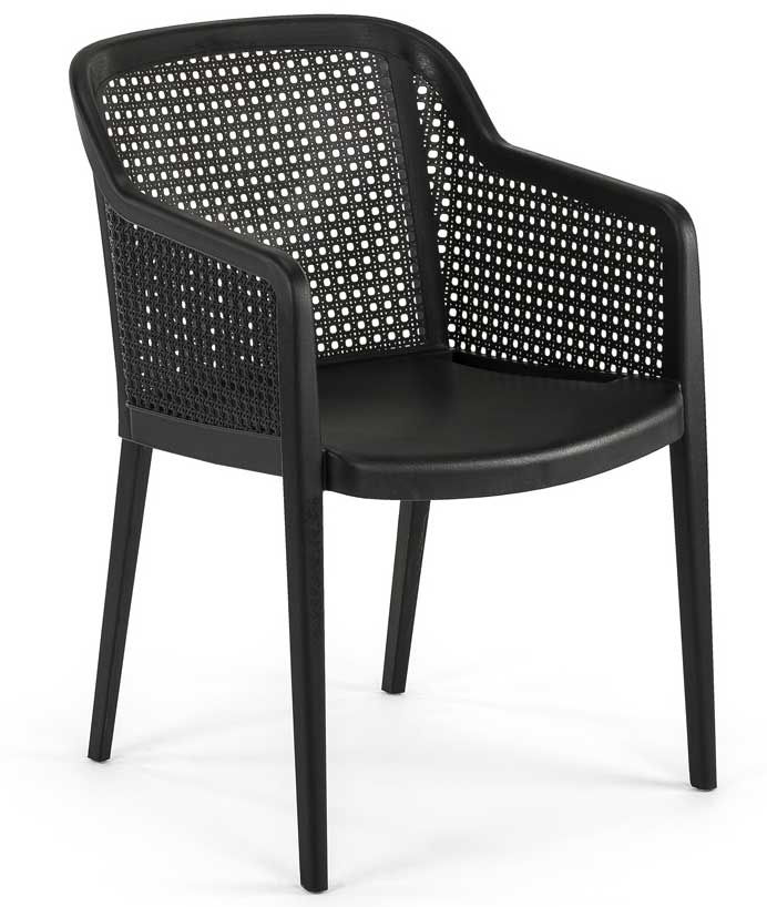 Tilia Garnitura za baštu ili terasu Octa + Osaka 90 Black - detalj