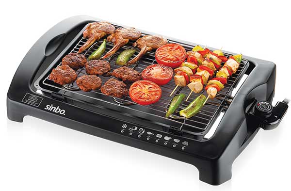 Električni Roštilj Sa Postoljem Sinbo SBG-7102A - detalj